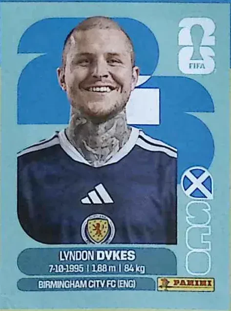DYKES Lyndon 「SCO18」 · FIFA World Cup 2026