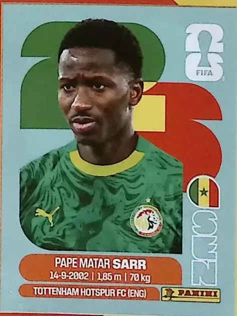SARR Pape Matar 「SEN10」 · FIFA World Cup 2026