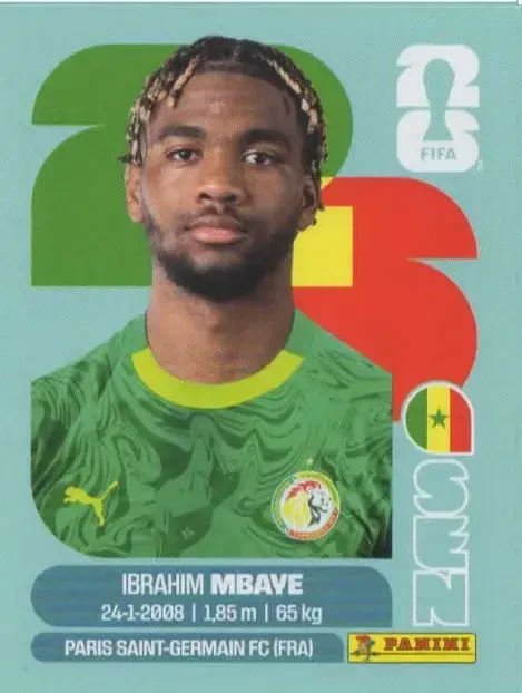 Ibrahima Mbaye 「SEN17IN」 · FIFA World Cup 2026