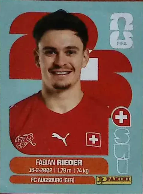 RIEDER Fabian 「SUI12」 · FIFA World Cup 2026