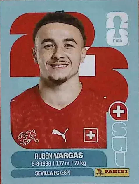 VARGAS Rubén 「SUI18」 · FIFA World Cup 2026