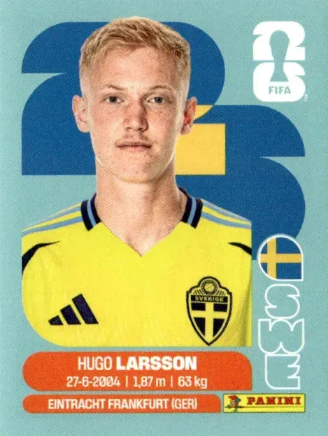 LARSSON Hugo 「SWE09」 · FIFA World Cup 2026