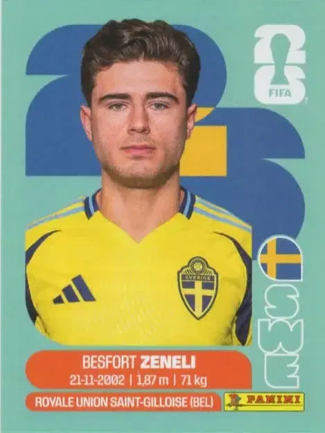 Besfort Zeneli 「SWE09IN」 · FIFA World Cup 2026