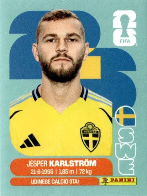KARLSTROM Jesper 「SWE10」 · FIFA World Cup 2026