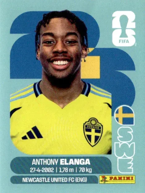 ELANGA Anthony 「SWE18」 · FIFA World Cup 2026