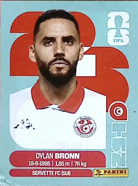 BRONN Dylan 「TUN08」 · FIFA World Cup 2026