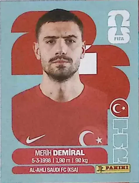 DEMIRAL Merih 「TUR07」 · FIFA World Cup 2026