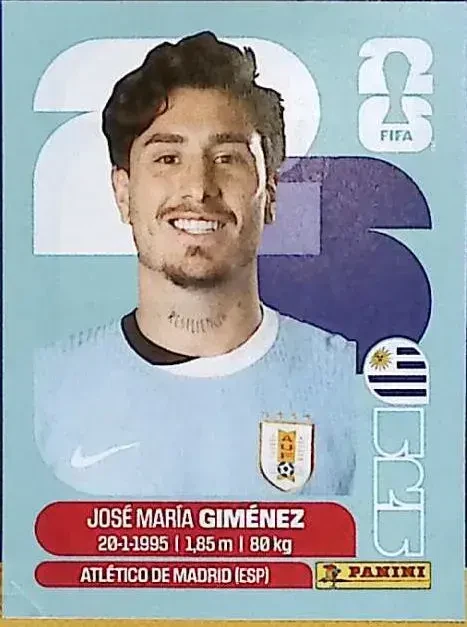 GIMENEZ José Maria 「URU05」 · FIFA World Cup 2026