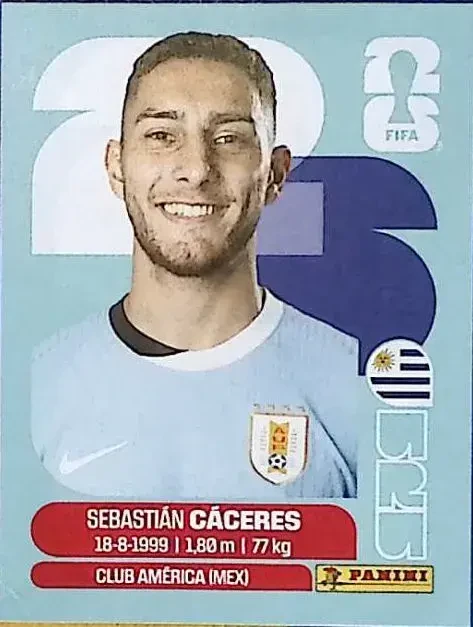 CACERES Sebastian 「URU06」 · FIFA World Cup 2026