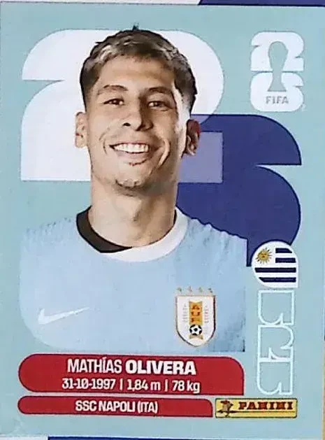 OLIVERA Mathias 「URU07」 · FIFA World Cup 2026
