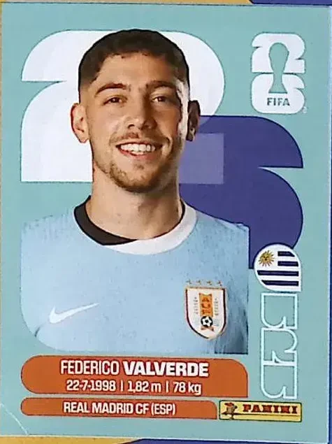 VALVERDE Federico 「URU10」 · FIFA World Cup 2026