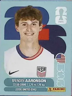 AARONSON Brenden 「USA17」 · FIFA World Cup 2026