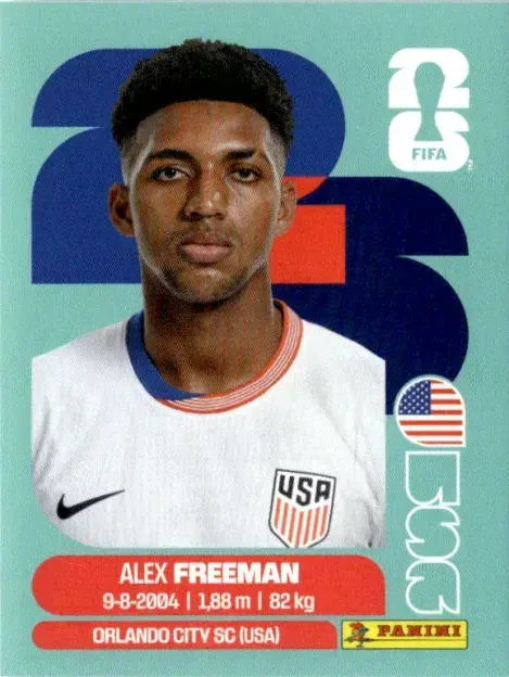 FREEMAN Alex 「USA06」 · FIFA World Cup 2026