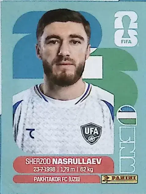 NASRULLAEV Sherzoo 「UZB04」 · FIFA World Cup 2026