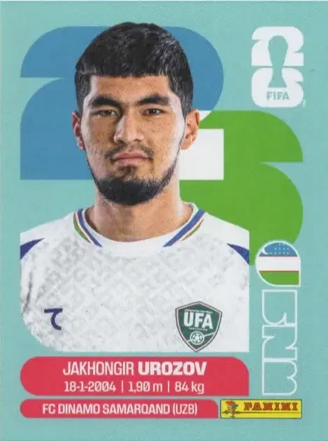 Jakhongir Ourozov 「UZB06IN」 · FIFA World Cup 2026