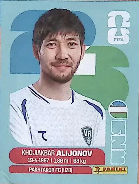 ALIJONOV Khojiakbar 「UZB08」 · FIFA World Cup 2026