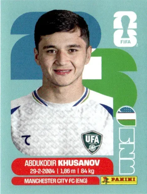 KHUSANOV Aboukodir 「UZB09」 · FIFA World Cup 2026