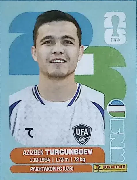 TURGUNBOEV Azizbek 「UZB14」 · FIFA World Cup 2026