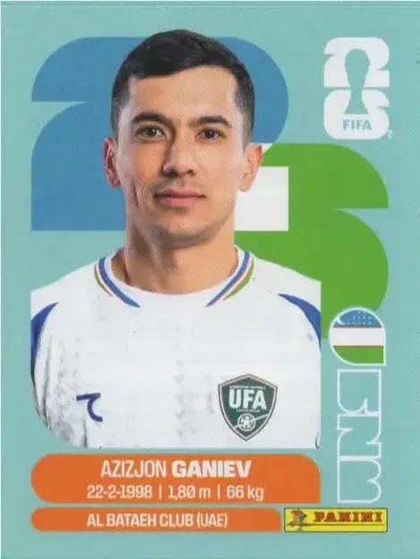 Azizjon Ganiev 「UZB14IN」 · FIFA World Cup 2026
