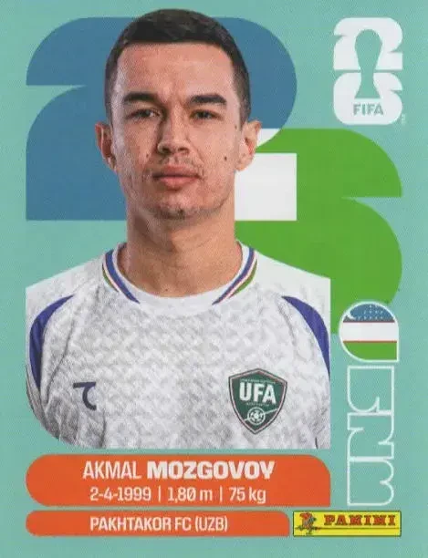 Akmal Mozgovoy 「UZB15IN」 · FIFA World Cup 2026