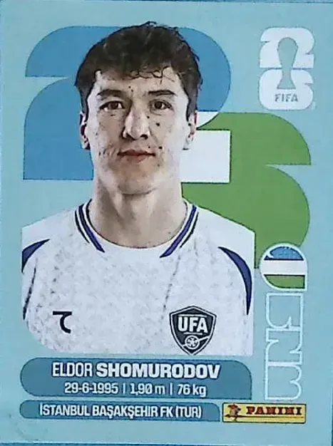 SHOMURODOV Eldor 「UZB16」 · FIFA World Cup 2026