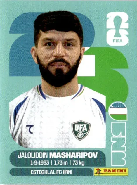 MASHARIPOV Jaloliddin 「UZB18」 · FIFA World Cup 2026