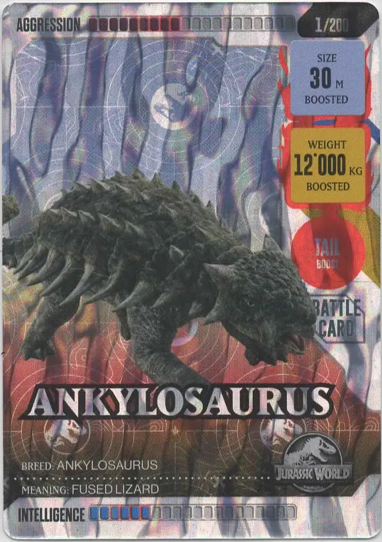 Ankylosaurus #001 · Jurassic World ROAR!