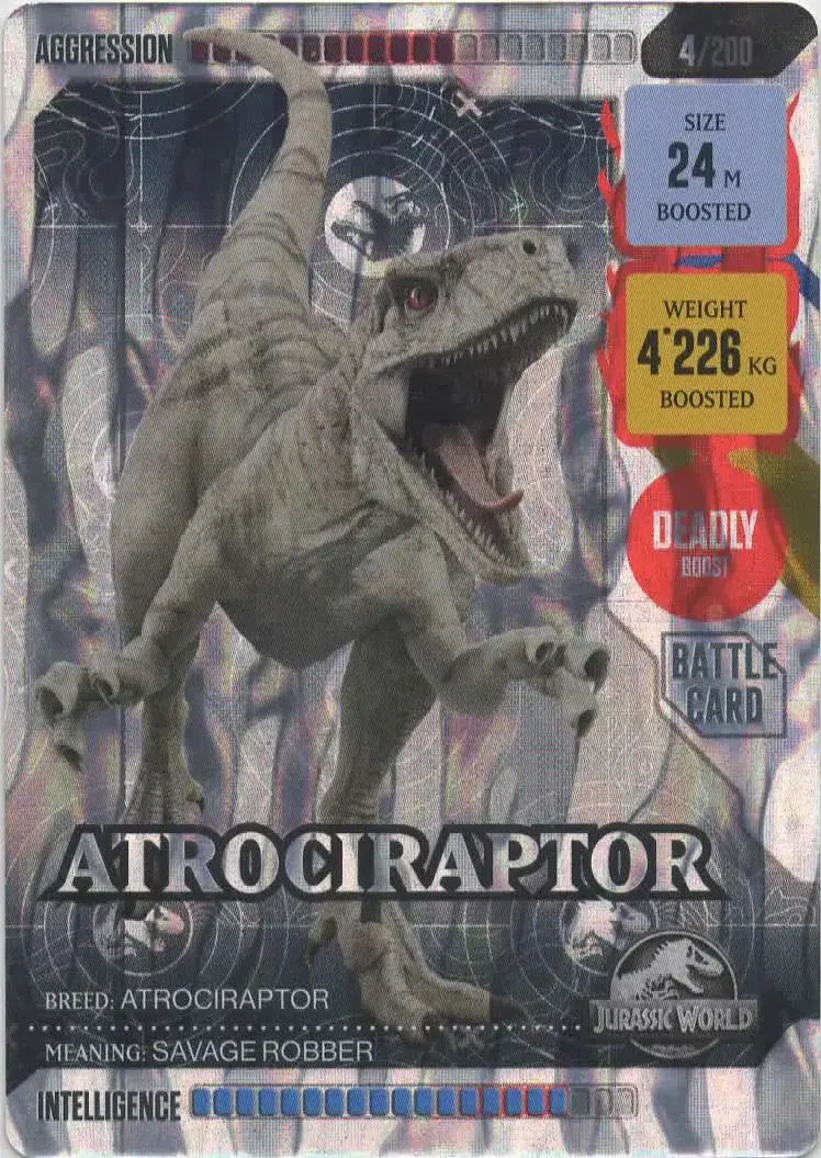 Atrociraptor #004 · Jurassic World ROAR!