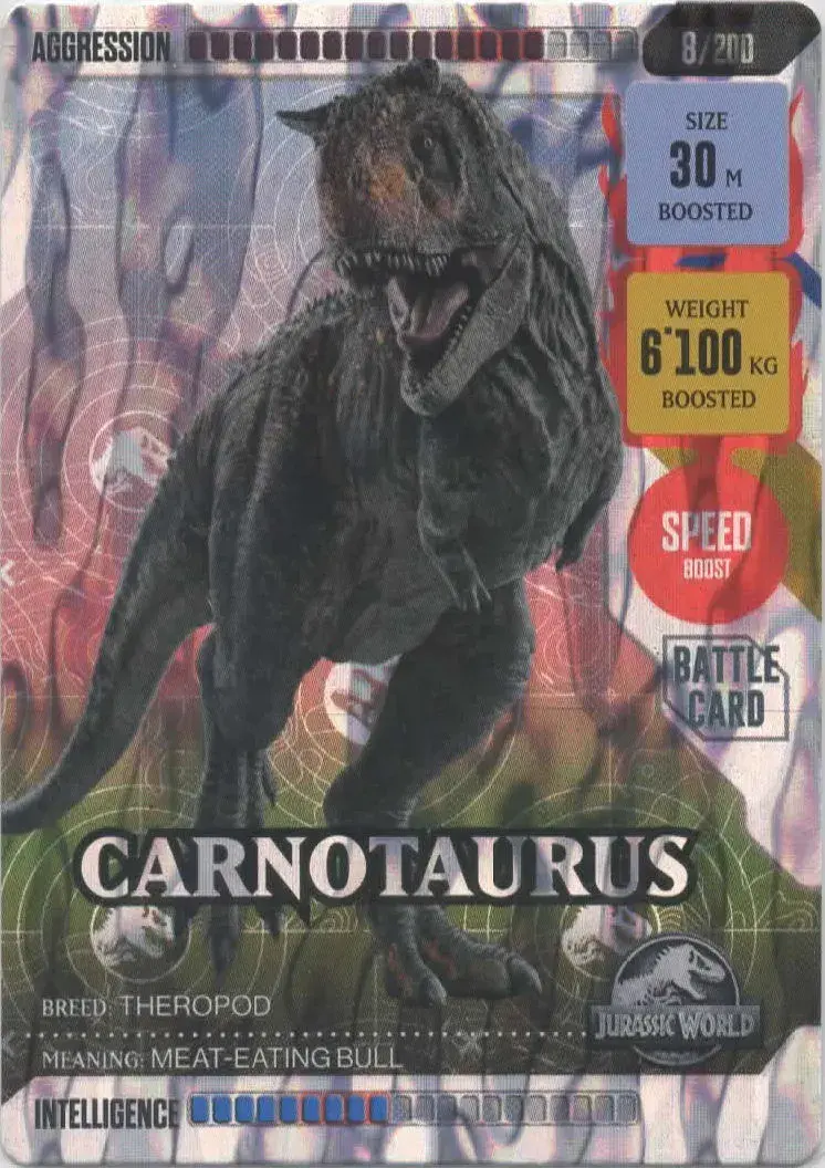 Carnotaurus #008 · Jurassic World ROAR!