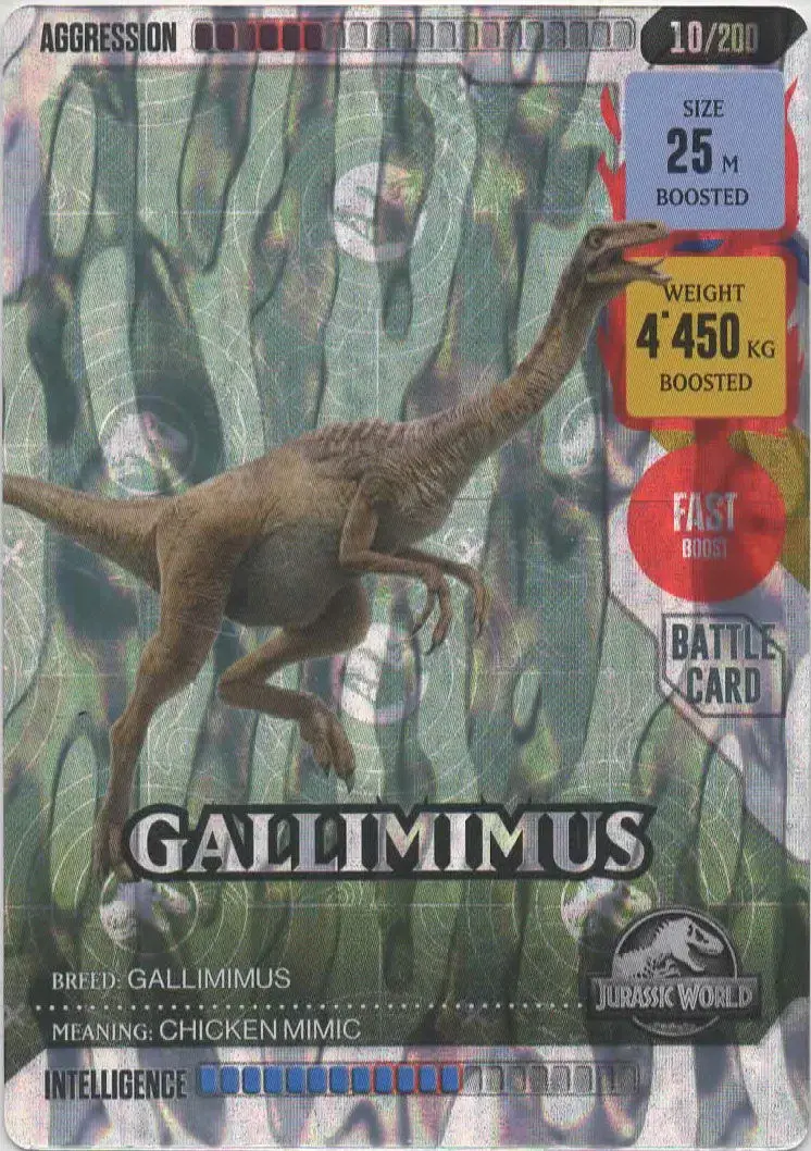 Gallimimus #010 · Jurassic World ROAR!