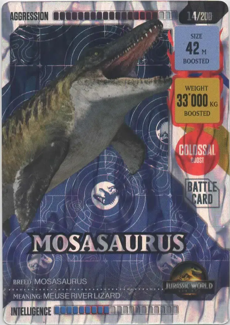 Mosasaurus #014 · Jurassic World ROAR!