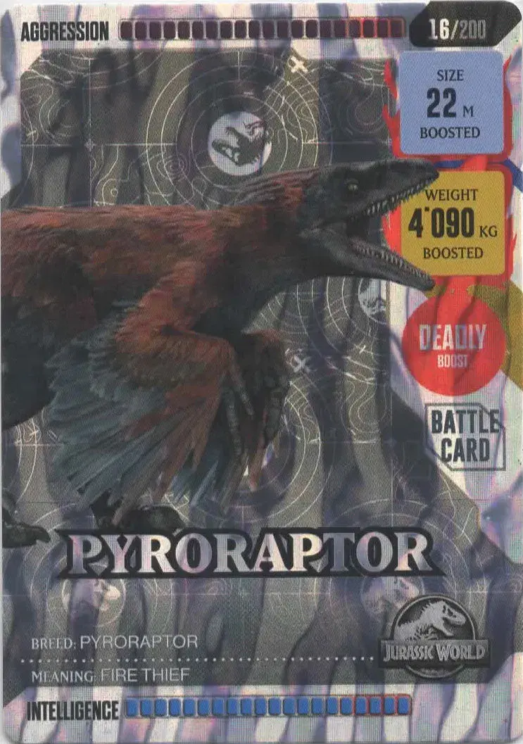 Pyroraptor #016 · Jurassic World ROAR!
