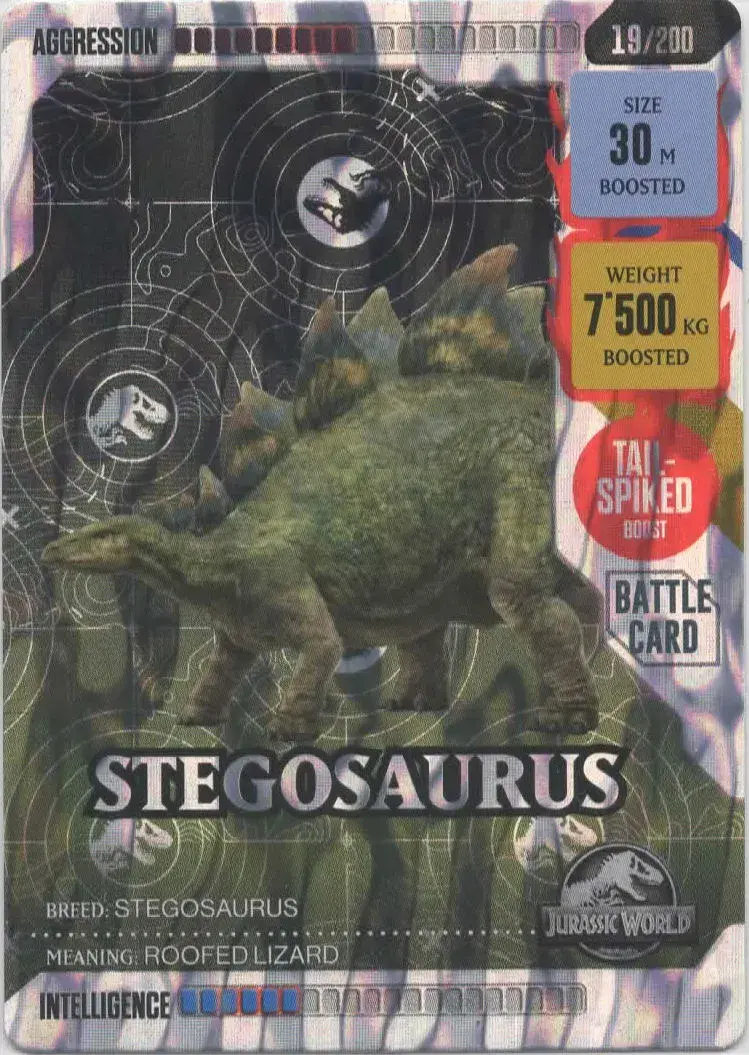 Stegosaurus #019 · Jurassic World ROAR!