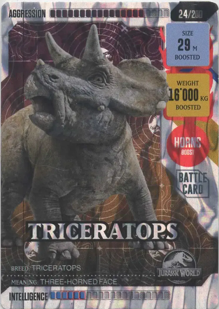 Triceratops #024 · Jurassic World ROAR!