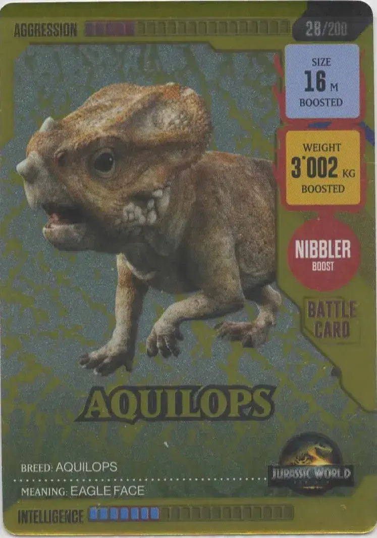 Aquilops #028 · Jurassic World ROAR!