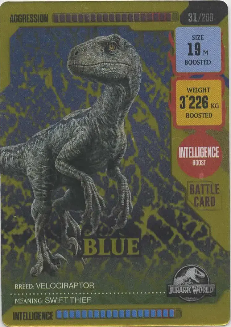Blue #031 · Jurassic World ROAR!