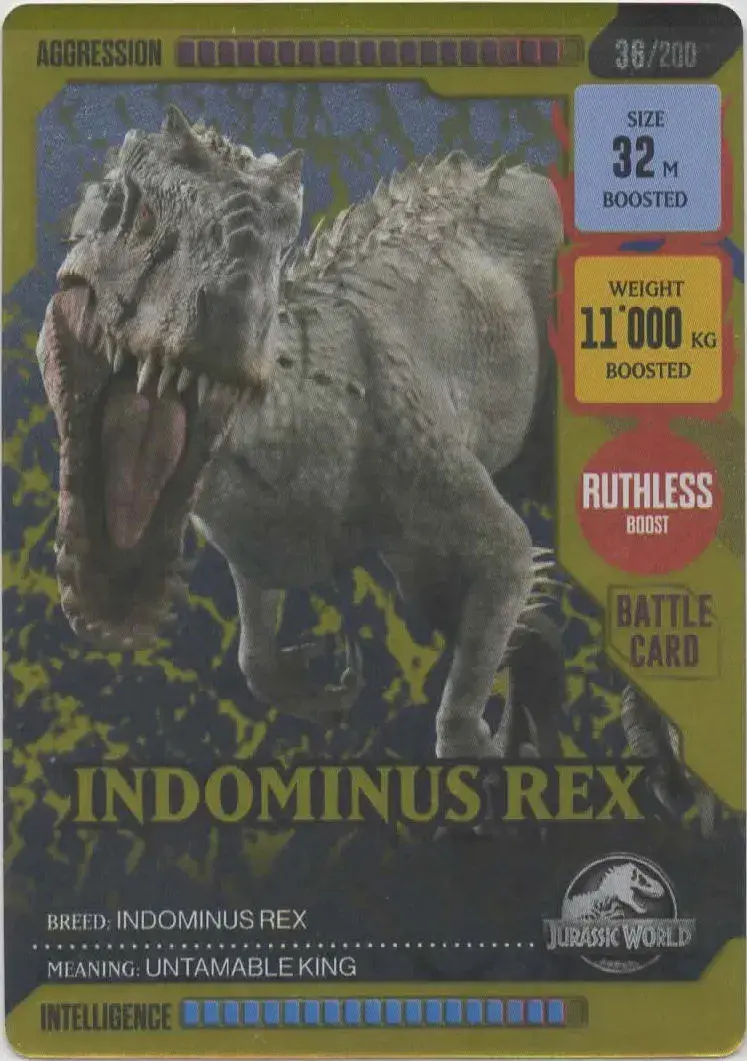 Indominus Rex #036 · Jurassic World ROAR!