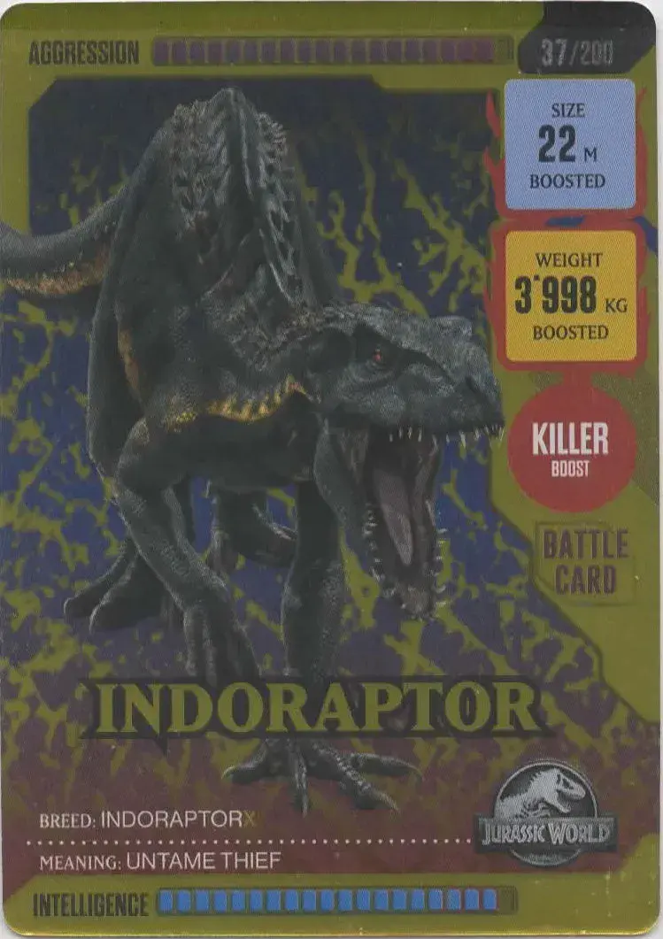 Indoraptor #037 · Jurassic World ROAR!