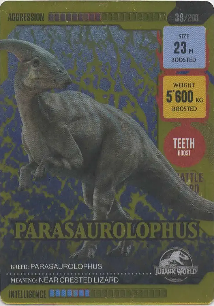 Parasaurolophus #039 · Jurassic World ROAR!