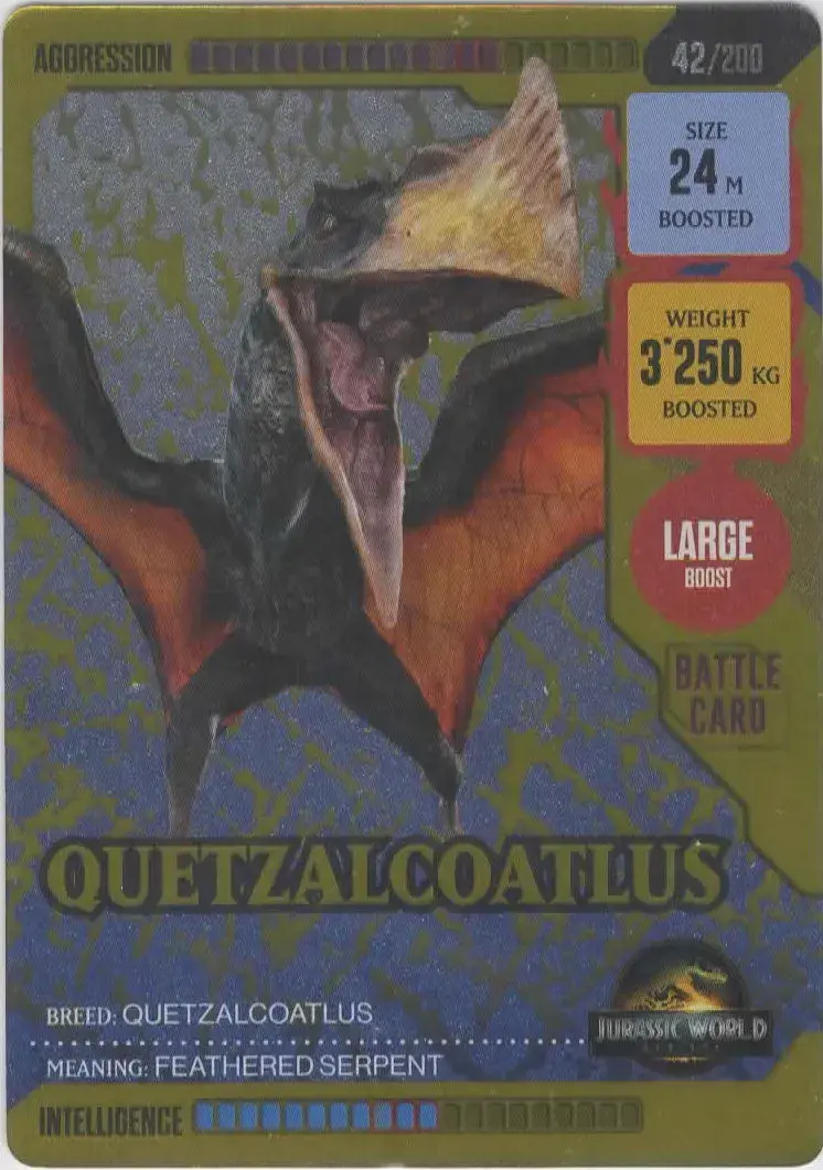 Quetzalcoatlus #042 · Jurassic World ROAR!