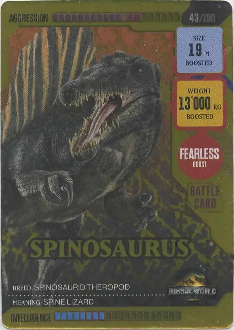 Spinosaurus #043 · Jurassic World ROAR!