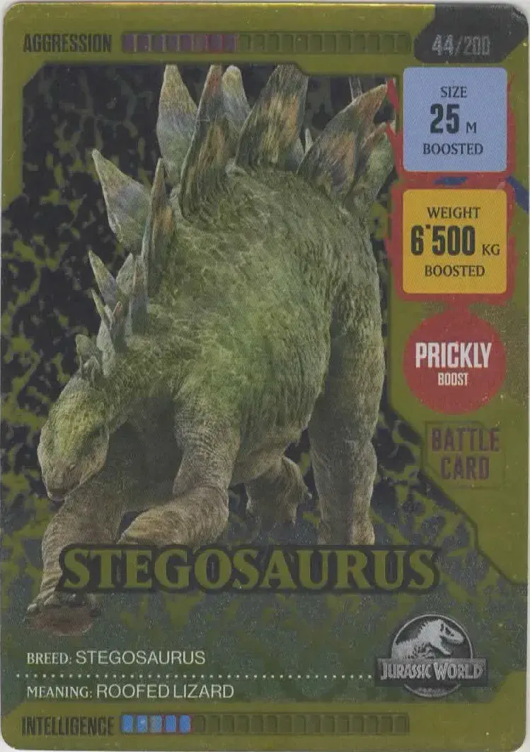 Stegosaurus #044 · Jurassic World ROAR!