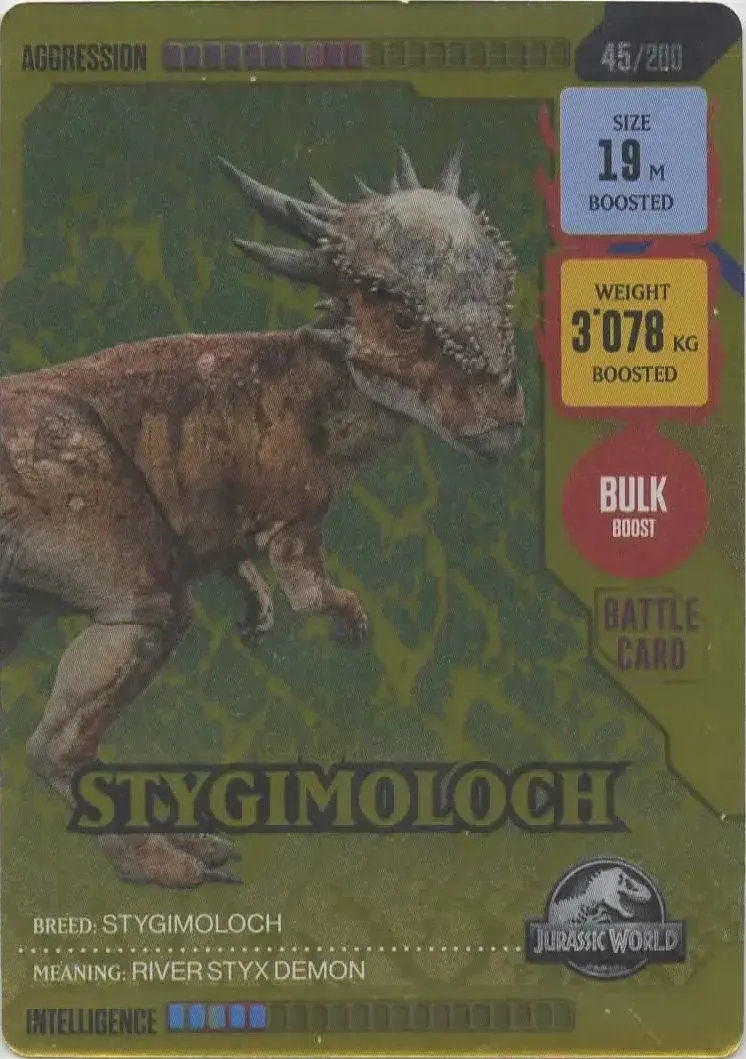 Stygimoloch #045 · Jurassic World ROAR!