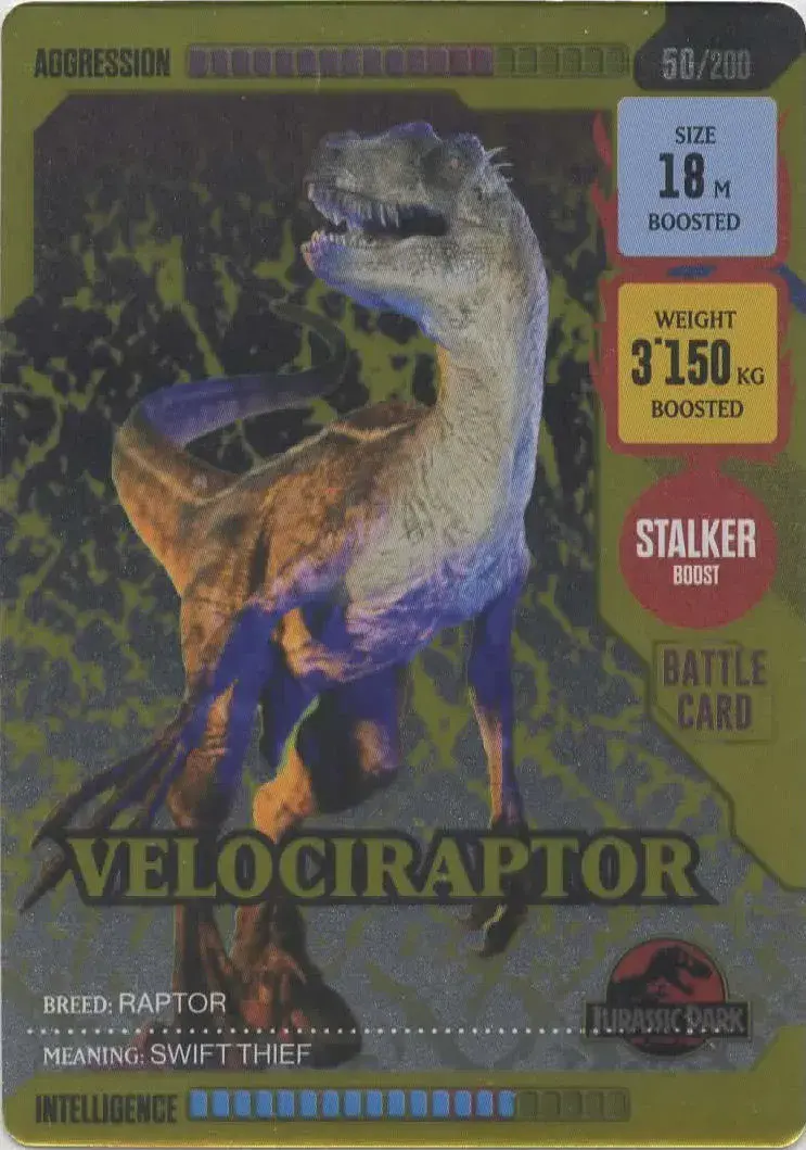 Velociraptor #050 · Jurassic World ROAR!