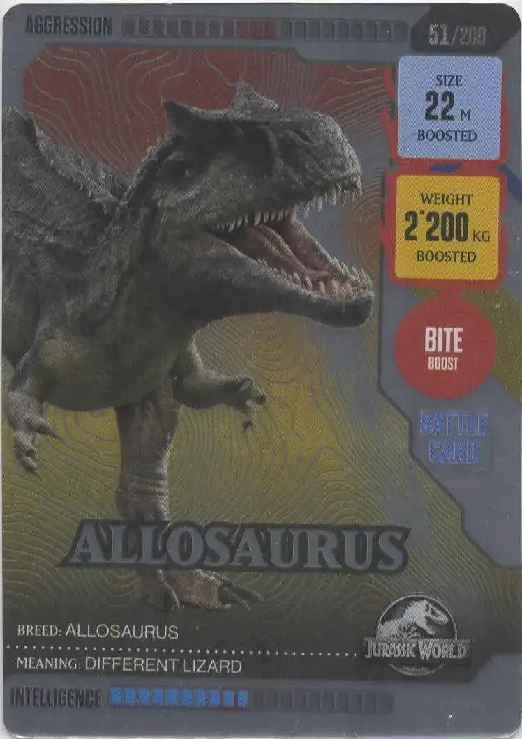 Allosaurus #051 · Jurassic World ROAR!