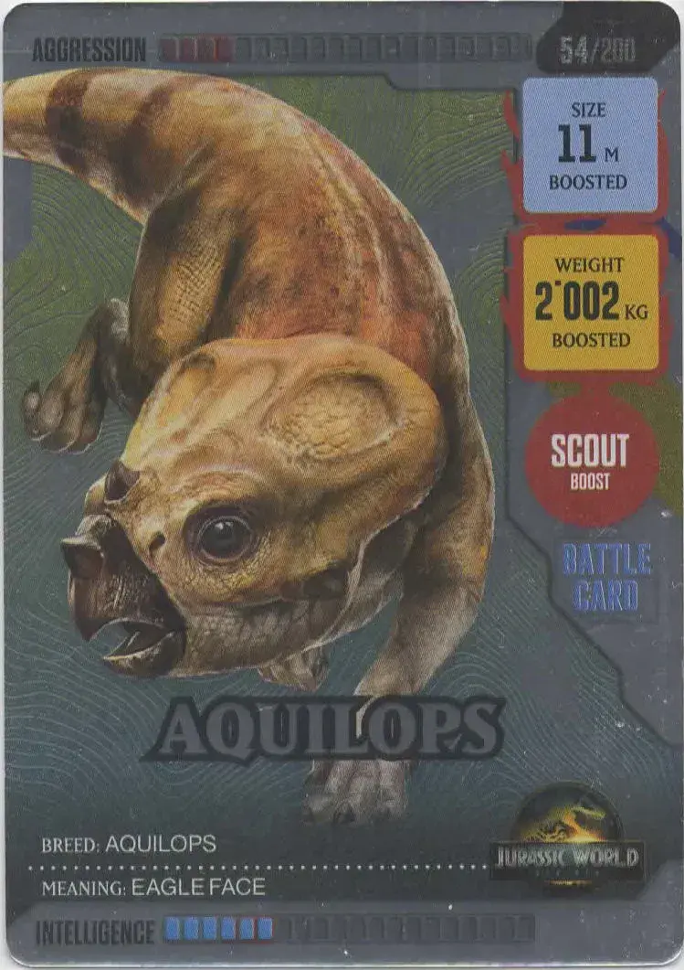 Aquilops #054 · Jurassic World ROAR!