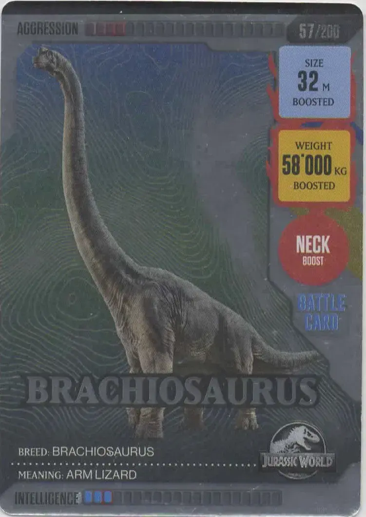 Brachiosaurus #057 · Jurassic World ROAR!