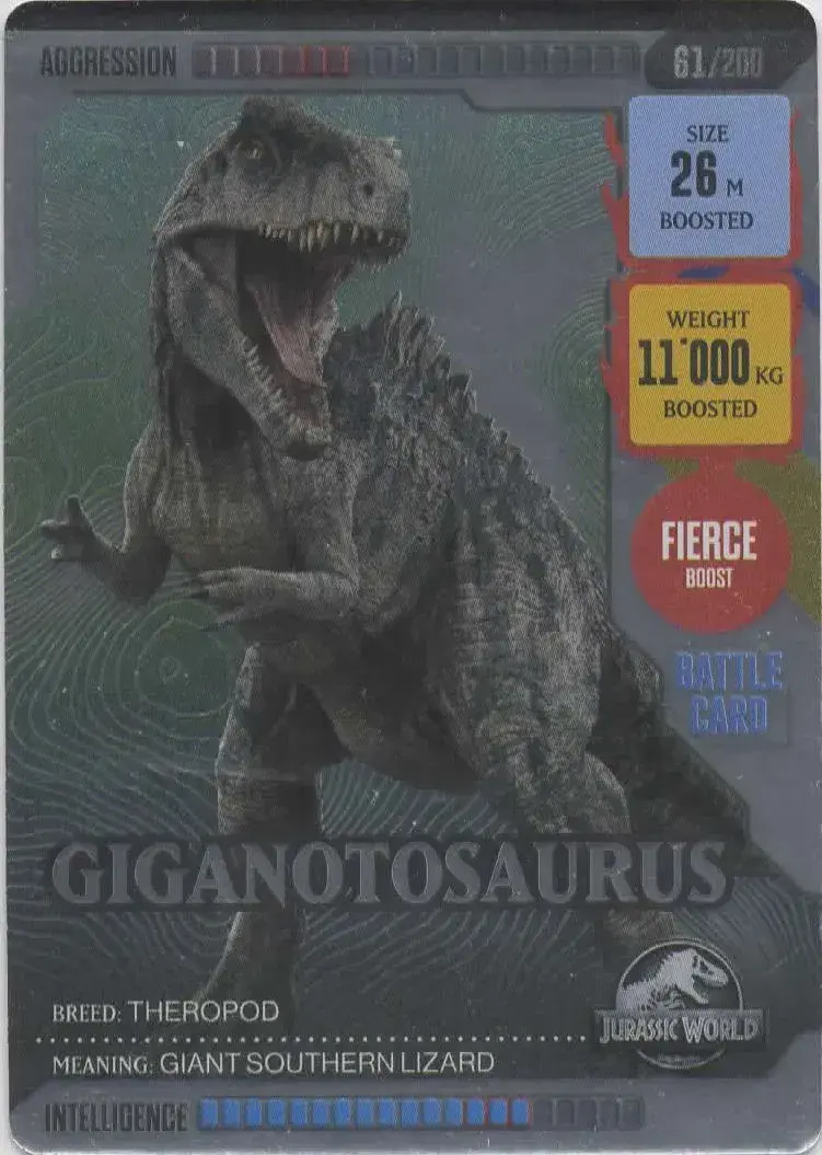 Giganotosaurus #061 · Jurassic World ROAR!
