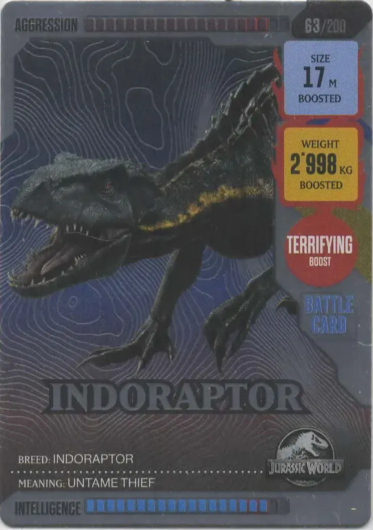 Indoraptor #063 · Jurassic World ROAR!