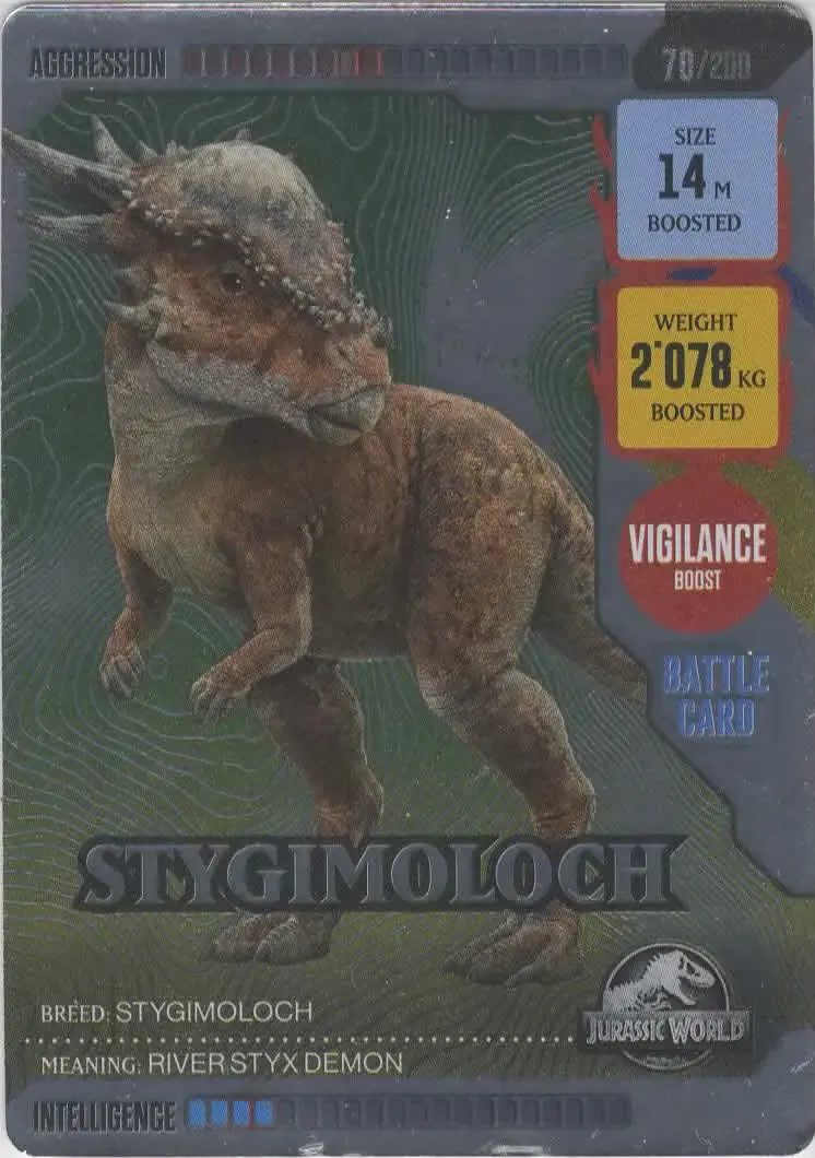 Stygimoloch #070 · Jurassic World ROAR!